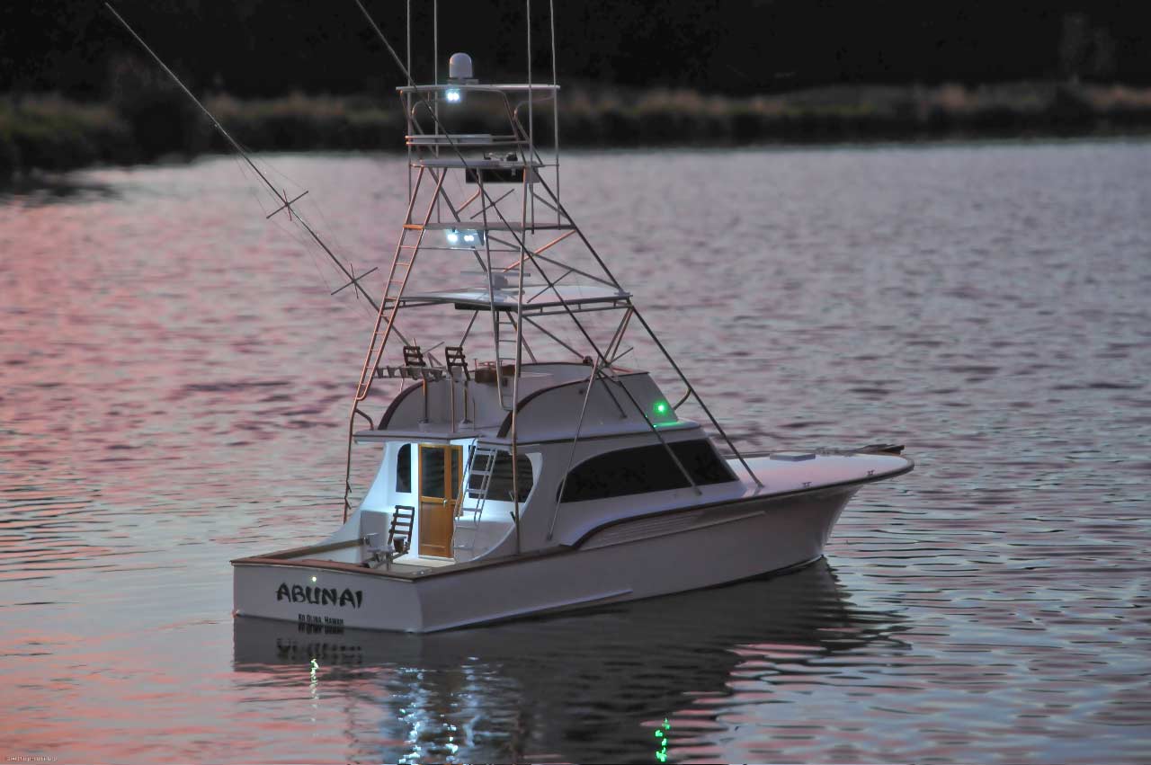 Custom Game Fishing Boat